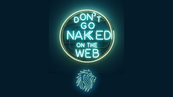 Don't go naked on the web